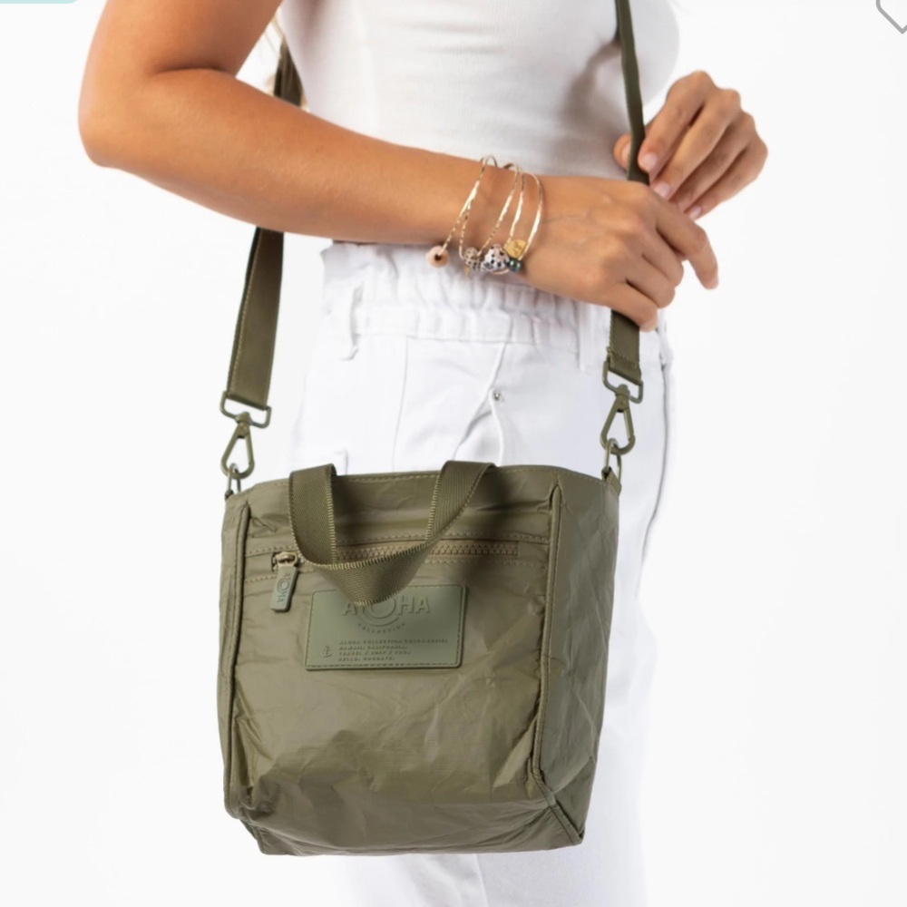 Aloha Collection Monochrome Olive Crossbody - Picture 4 of 7